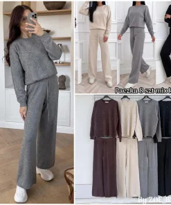 Komplety Damskie WŁOSKA,Size uni,paczka 8szt, mix kolor