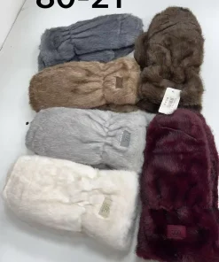 Rękawiczki Damskie,Paczka 12szt,mix kolor
