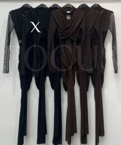 Sukienki Damskie WŁOSKA,Size uni,paczka 6szt, mix kolor
