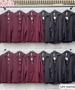 Bluzki Damskie WŁOSKA,Size uni,paczka 6szt, mix kolor