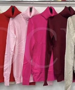Swetry Damskie WŁOSKA,Size uni,paczka 6szt, mix kolor