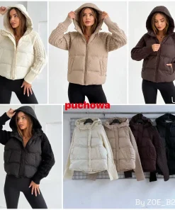 Kurtki Damskie WŁOSKA,Size uni,paczka 6szt, mix kolor