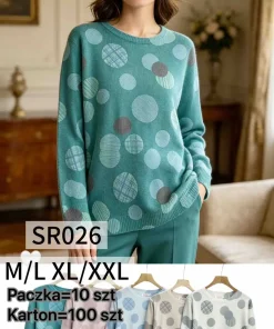 Swetry Damskie,size m/l-xl/2xl,Paczka 8szt,mix kolor