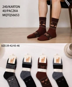 Skarpety MĘSKA ,size 39-46,Paczka 40szt,mix kolor