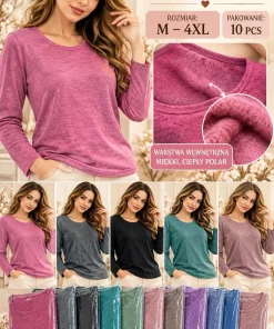 Bluzki damskie ,size m-4xl,Paczka 10szt,mix kolor