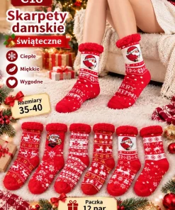 Skarpety Damskie,size 35-40,Paczka 12szt,mix kolor