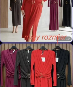 Sukienki Damskie WŁOSKA,Size uni,paczka 6szt, mix kolor