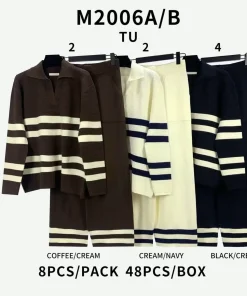 Komplety Damskie,size uni,Paczka 8szt,mix kolor
