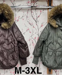 Kurtki Damskie,size m-3xl,Paczka 5szt,1kolor