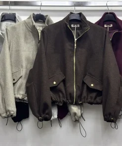 Kurtki Damskie WŁOSKA,Size uni,paczka 6szt, mix kolor