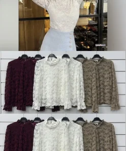 Bluzki Damskie WŁOSKA,Size uni,paczka 6szt, mix kolor