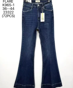 Jeansy Damskie,size 36-44,Paczka 12szt,1kolor
