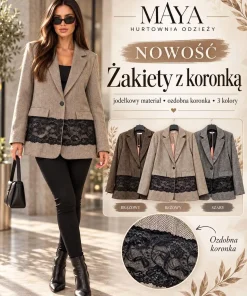 Marynarki DAMSKA,size uni ,Paczka 6szt,mix kolor