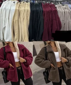 Kurtki Damskie,size uni,Paczka 6szt,mix kolor