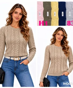 Swetry damskie ,size l/xl-2/3xl,Paczka 12szt,mix kolor
