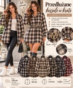Koszule DAMSKA,size uni,Paczka 6szt,mix kolor
