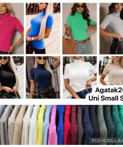 Swetry Damskie WŁOSKA,Size uni,paczka 6szt, mix kolor