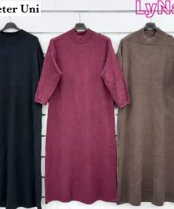 Sukienki Damskie WŁOSKA,Size uni,paczka 6szt, mix kolor