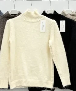 Swetry DAMSKI ,size uni,Paczka 6szt,mix kolor