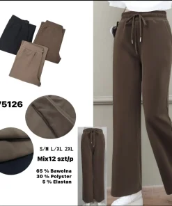 Spodnie Damskie,size s/m-2xl,Paczka 12szt,mix kolor