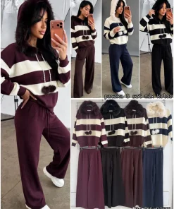 Komplety Damskie WŁOSKA,Size uni,paczka 6szt, mix kolor