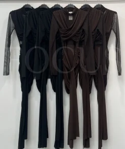 Sukienki Damskie WŁOSKA,Size uni,paczka 6szt, mix kolor