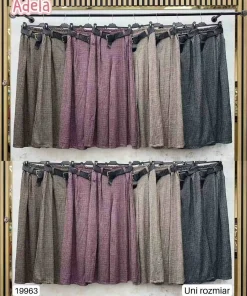 Spodnie Damskie WŁOSKA,Size uni,paczka 6szt, mix kolor