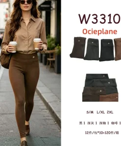 Leginsy Damskie,size s/m-2xl,Paczka 12szt,mix kolor
