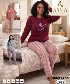 Piżama Damskie,size l-4xl,Paczka 15szt,mix kolor