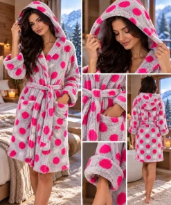 Szlafrok Damskie,size s/m-2xl,Paczka 6szt,1kolor