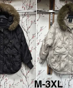 Kurtki Damskie,size m-3xl,Paczka 5szt,1kolor
