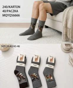 Skarpety MĘSKA ,size 39-46,Paczka 40szt,mix kolor