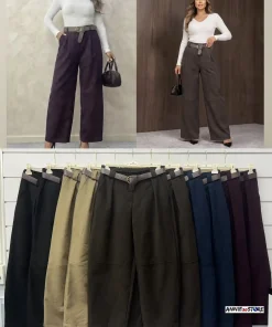Spodnie Damskie WŁOSKA,Size uni,paczka 6szt, mix kolor