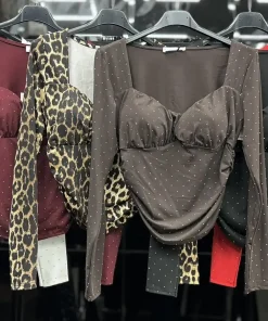 Bluzki Damskie WŁOSKA,Size uni,paczka 6szt, mix kolor