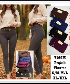 Leginsy Damskie,size s/m-xl/2xl,Paczka 12szt,mix kolor