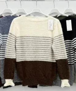 Swetry DAMSKI ,size uni,Paczka 6szt,mix kolor