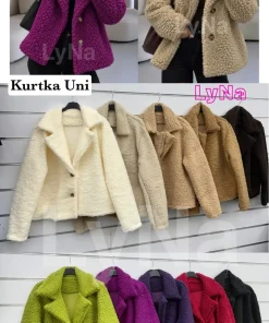 Kurtki Damskie WŁOSKA,Size uni,paczka 6szt, mix kolor