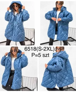 Kurtki damskie,size s-2xl,Paczka 5szt,1kolor