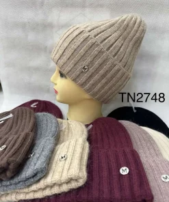 Czapki DAMSKA,Paczka 12szt,mix kolor