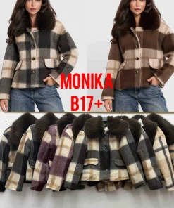 Kurtki Damskie WŁOSKA,Size uni,paczka 6szt, mix kolor