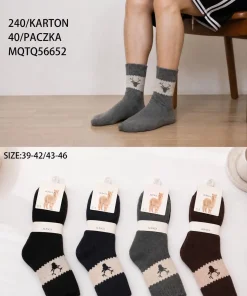 Skarpety MĘSKA ,size 39-46,Paczka 40szt,mix kolor