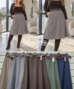 Spódnica DAMSKA,size uni,Paczka 6szt,mix kolor
