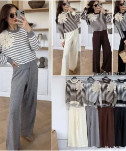 Komplety Damskie WŁOSKA,Size uni,paczka 8szt, mix kolor
