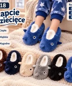 Kapcie DZIECIĘCE,Size 24-35,Paczka 24szt,mix kolor