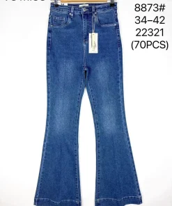 Jeansy Damskie,size 34-42,Paczka 10szt,1kolor