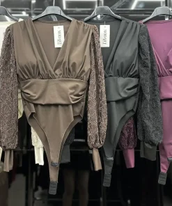 Body Damskie WŁOSKA,Size uni,paczka 6szt, mix kolor