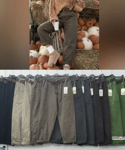 Spodnie Damskie WŁOSKA,Size uni,paczka 6szt, mix kolor