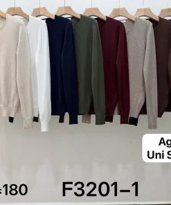 Swetry Damskie WŁOSKA,Size uni,paczka 6szt, mix kolor