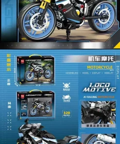 ZABAWKI Motorcycle,12szt/paczka