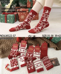 Skarpety Damskie,size 35-42,Paczka 40szt,mix kolor